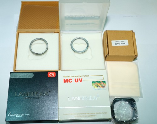 Ultra thin filter hood - mc, uv