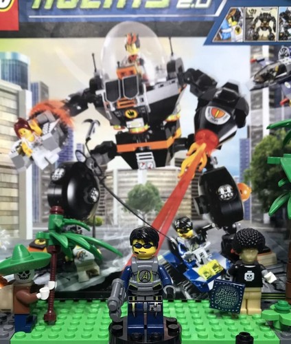 Lego agents mini figure - agents,