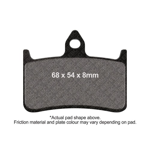 Ebc double sintered street - double, h