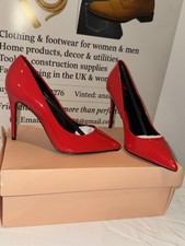 Women's Red High Heel Court