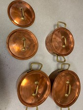 3x Vintage Wagner Copper