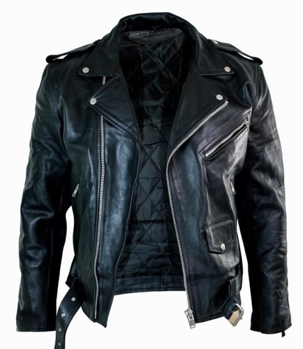 Men motorcycle leather - motorcycle,