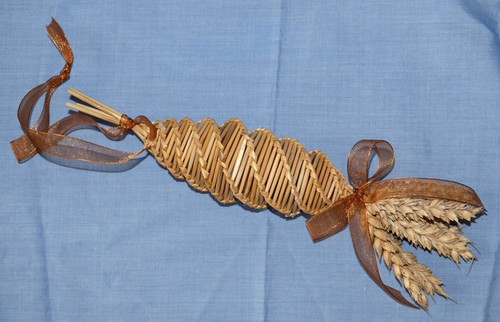 Handmade corn dolly decoration - corn,