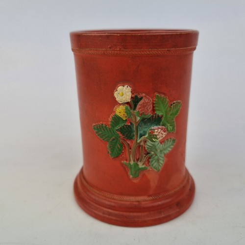 Antique 19thc redware - redware, spill