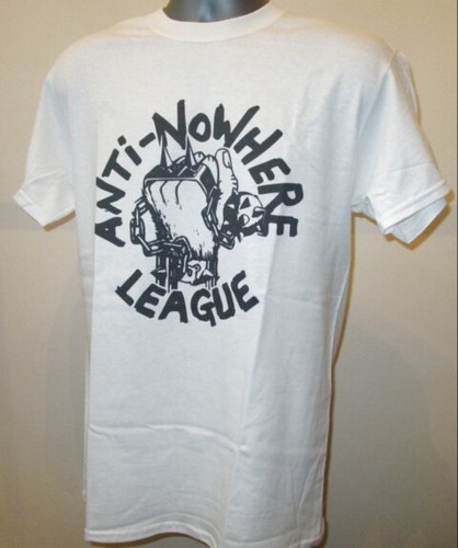 Anti nowhere league shirt - anti-nowhere, t