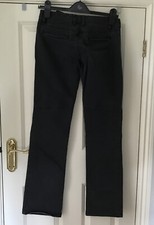 Ladies Earl biker Black Denim