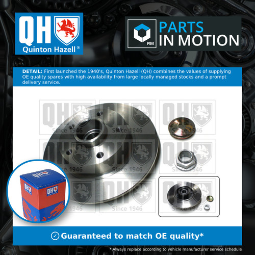 Brake discs pair solid - pair,