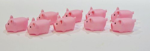 Lot pigs squeaky - squeaky, toy