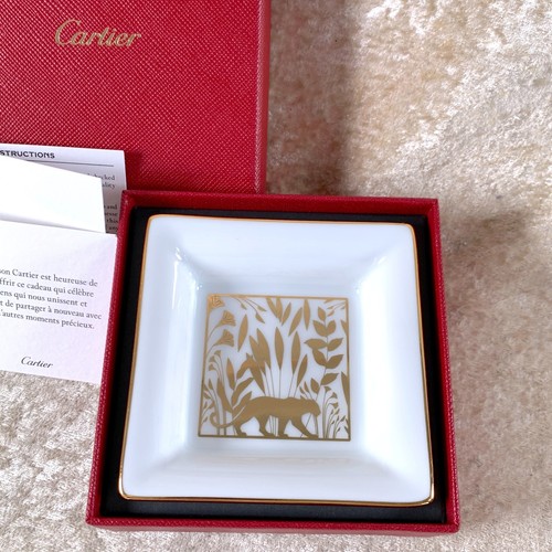 Cartier porcelain mini trinket - cartier,