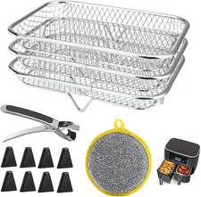 3 Layer Air Fryer Rack for