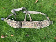 MTP 2 Row Molle Webbing Belt With Braces/suspender Yoke Straps - issued