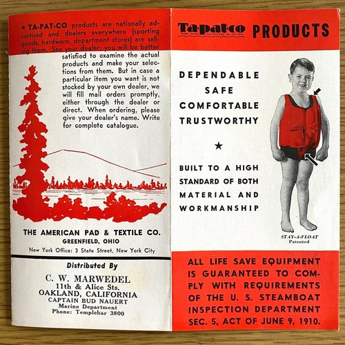 1939 pat marine products - 1939,