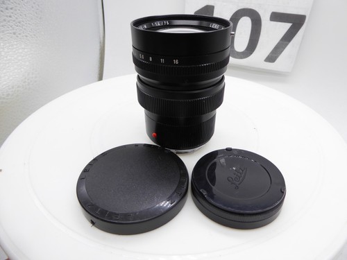 Leitz summilux 75mm 1 4 - m,