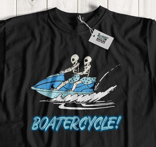 Boater cycle unisex funny jet - boater,