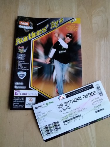 2008 nottingham panthers - 2008/9,