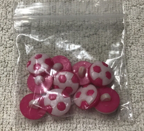 Football novelty buttons - 10,
