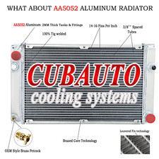 3 Row Aluminium Radiator For Porsche 944 2.5L Turbo S2 3.0L MT 1985-1991 1986