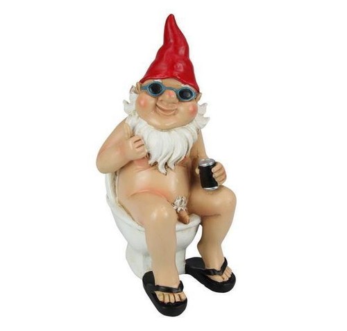 Garden gnome naked nude - garden,