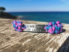 Coldplay "A Sky Full Of Stars" Paracord Wristband
