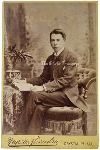 Cabinet card negretti zambra - &,