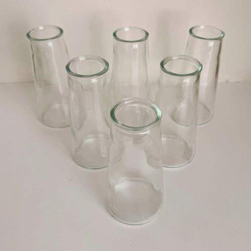 Set clear ribbed - clear,