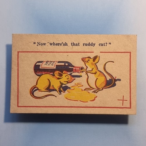 Comic postcard c1950 donald - comic,