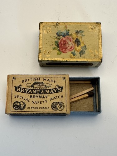 Vintage floral sliding match - sliding,