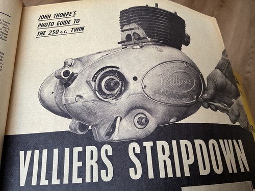 Villiers twin 250cc - villiers, engine