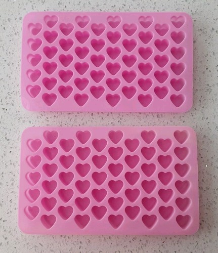 Heart shaped silicone molds - , heart-shaped