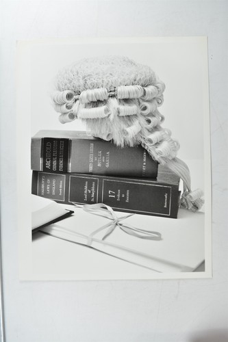 Barrister judge wig law - barrister, books