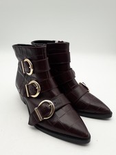M&S Women's Shoes Burgundy