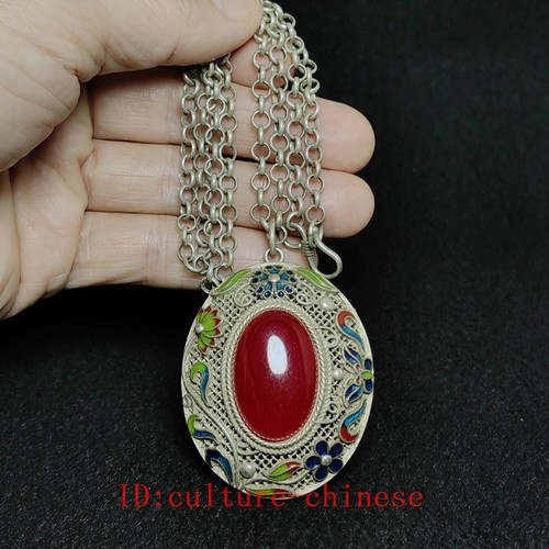 Old chinese tibetan silver - old,