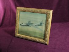 VINTAGE PERIOD ORIGINAL WATERCOLOUR VICKERS VALIANT JET PLANE PAINTING c  1955