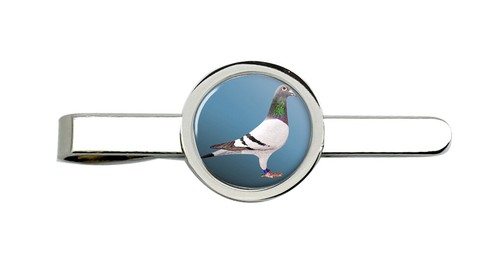 Racing pigeon tie clip - tie,