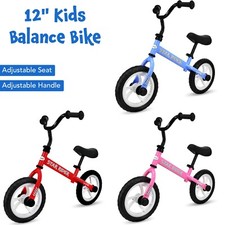 12" Kids Balance Bike Walking Running Training Bicycle For 2-6 Years Children