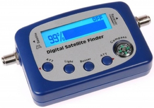 Digital satellite signal meter - satellite,