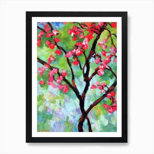 Hawthorn tree abstract block - hawthorn,