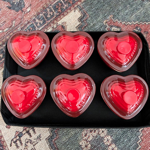 Creuset heart shaped - le,