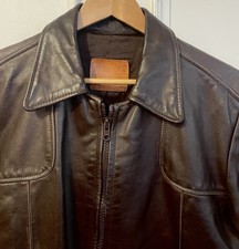 G Star Leather Mens Jacket