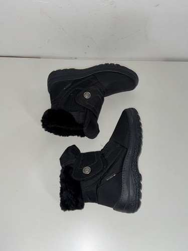 Black fur lined - black,