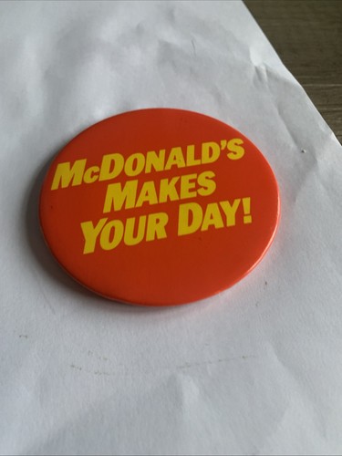 Large vintage mcdonald pin - large,