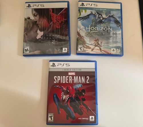 Ps5 game lot - ps5, marvels