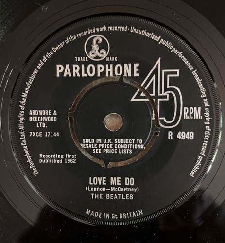Beatles love uk 1963 - love,