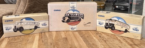 Corgi buses daimler leyland - 3x,