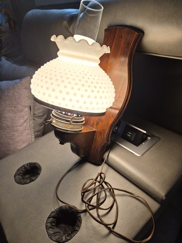 Vtg milk glass hobnail - vtg.,
