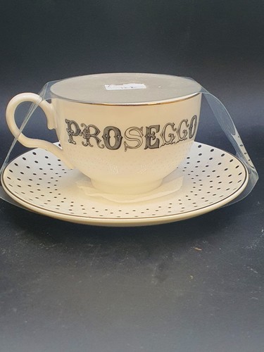 Prosecco teacup saucer - teacup,