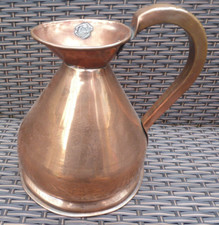 Antique Half Gallon Copper Measuring Jug