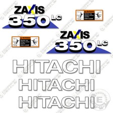 Fits Hitachi 350LC-6 Decal Kit
