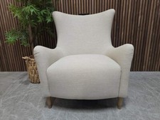 Clubbins Accent Chair In Thatch House Fabric RRP-£1295