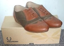 WOMENS FRED PERRY GARNER TAN &